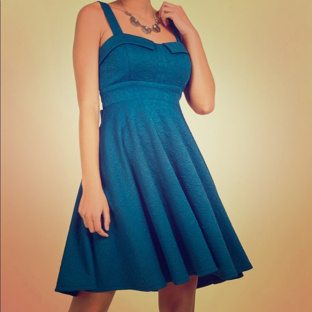 Modcloth Pull Up A Cherry Dress
